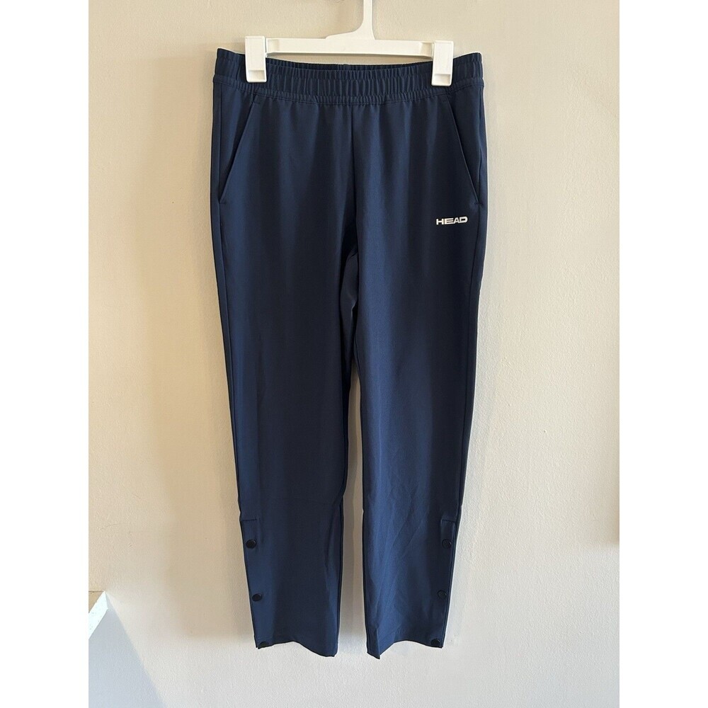 NEW! HEAD Breakers Tennis Sport Walking Jogger Pant Navy Womens Size Small
